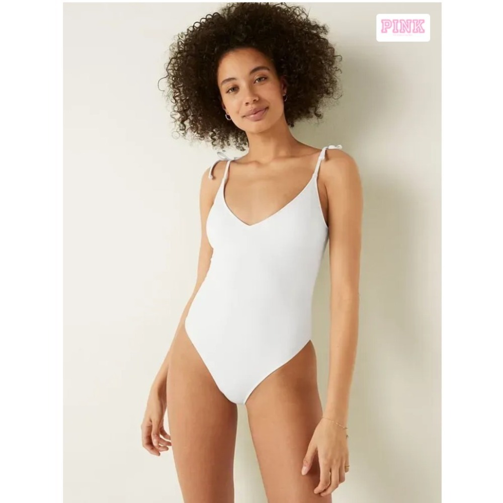 Victoria's Secret One Piece‎ Swimsuit Pink Beach Backless Surfing 2XL